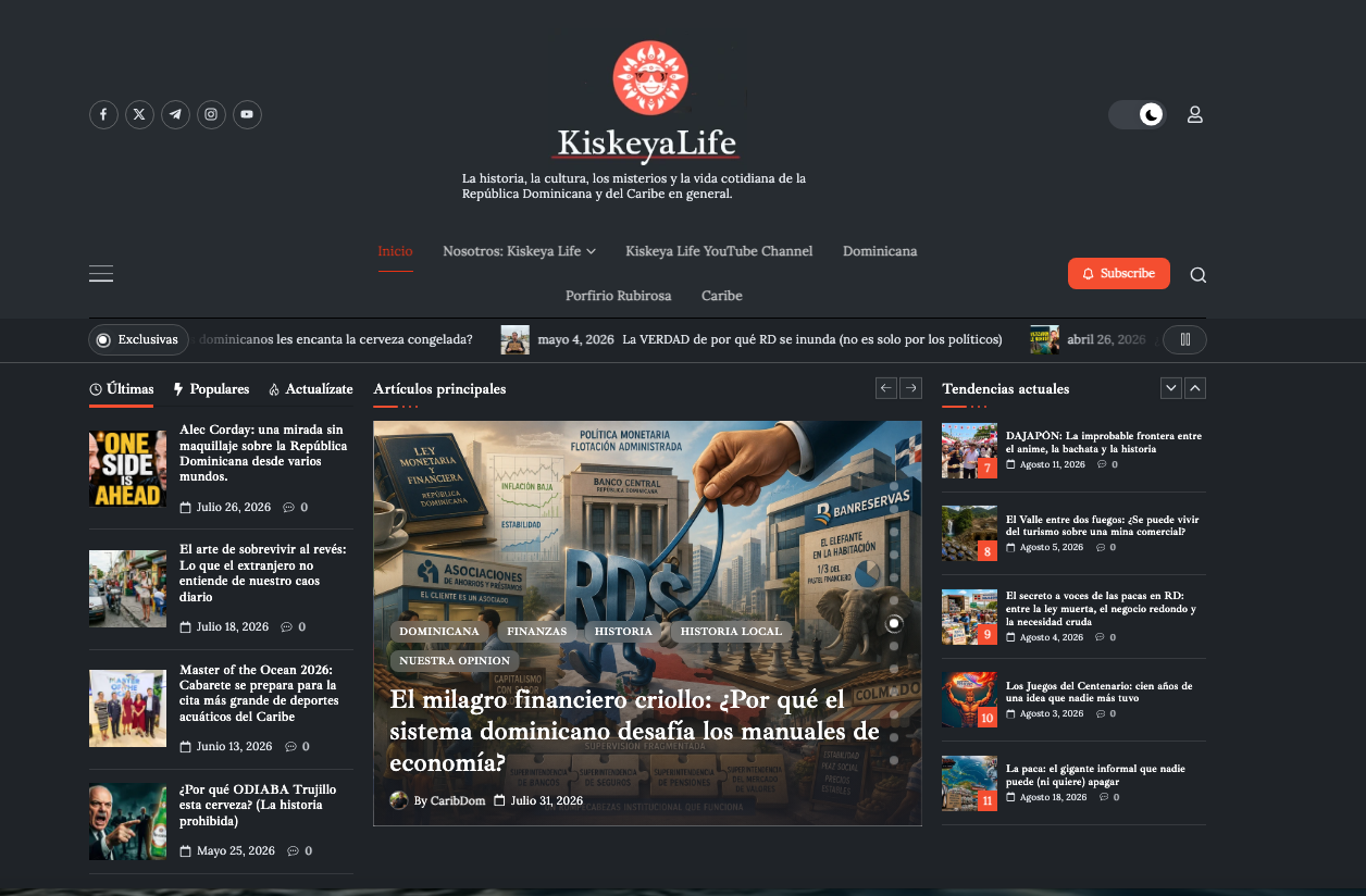 KiskeyaLife website